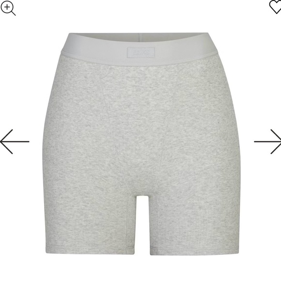 SKIMS Ribbed boxers - Picture 4 of 5